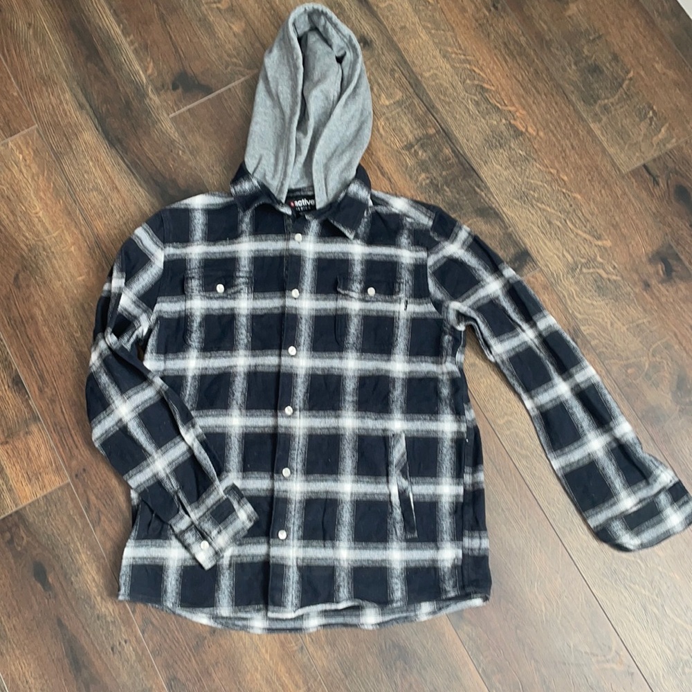 Flannel Hoodie